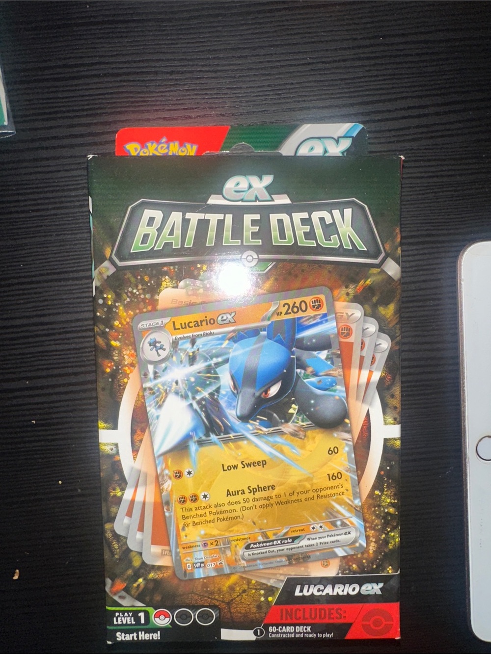 Pokemon Battle Deck - Green, Red, Black